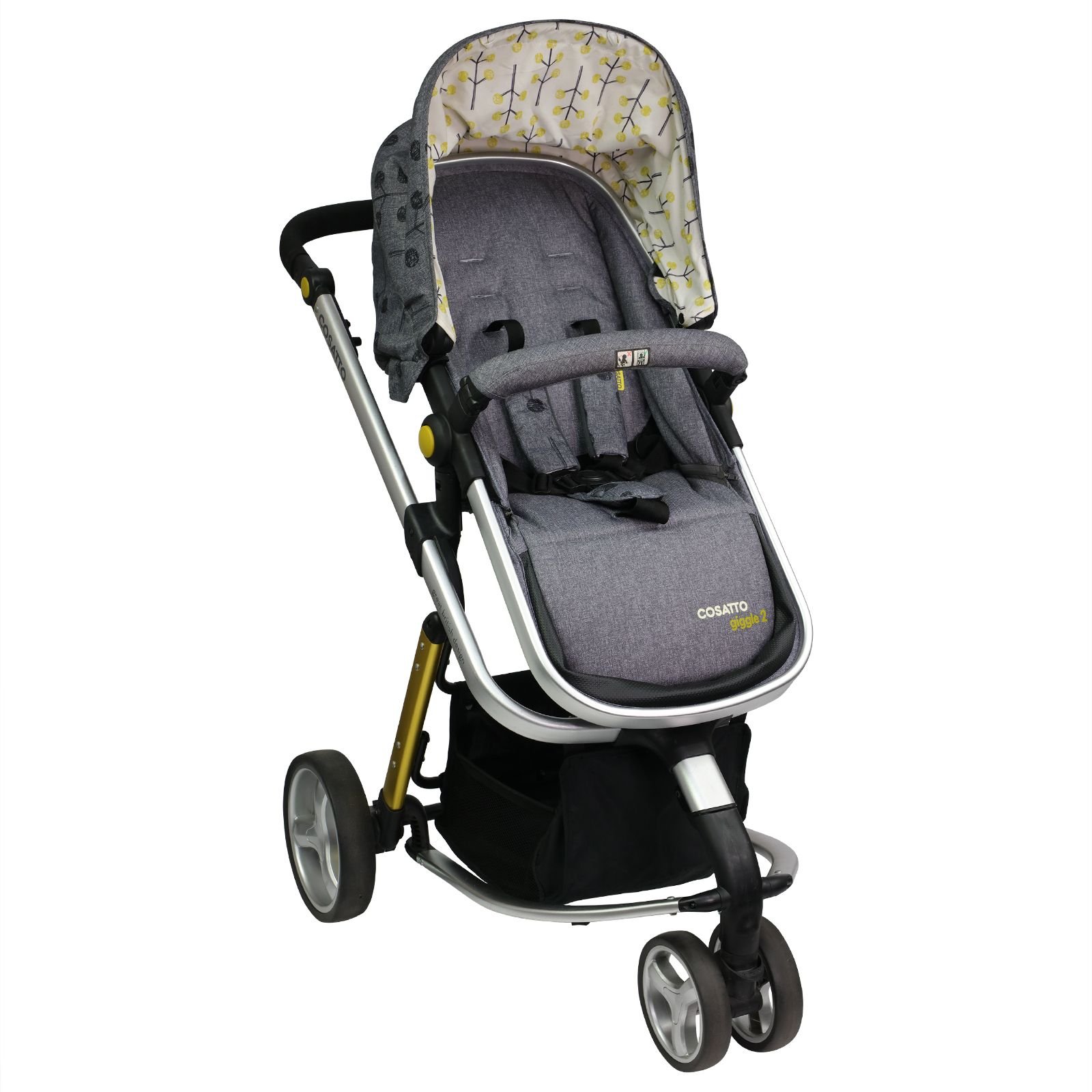 Cosatto Giggle 2 Chassis Seat CarryCot Pom Pom Tree Prams Pushchairs KidX Buy Sell Exchange